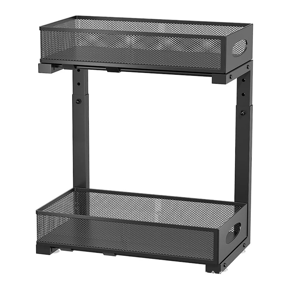 Coulissant Tiroir Cuisine Slideva - Noir