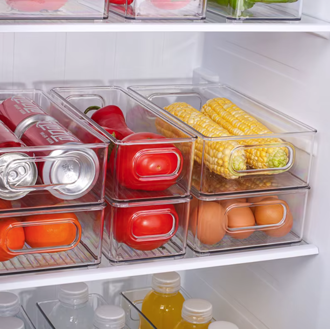 Organisateur frigo empilés