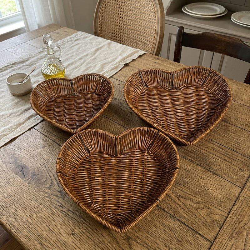 Panier rangement osier 3 tailles