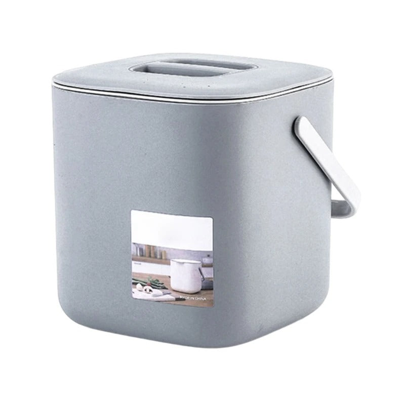 Poubelle à Compost 4L Ecoovy - Gris
