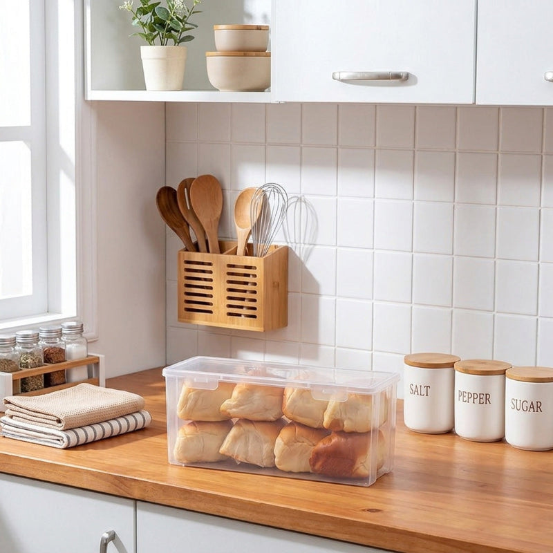 Boîte à pain petite sur le comptoir