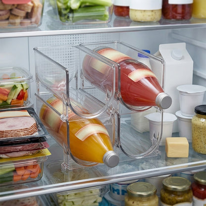 Casier a vin dans le frigo rempli