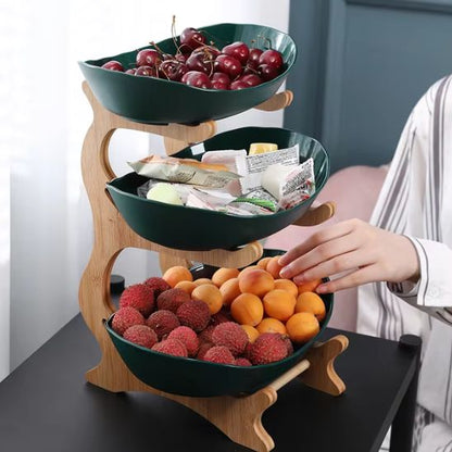 Corbeilles de fruit vert