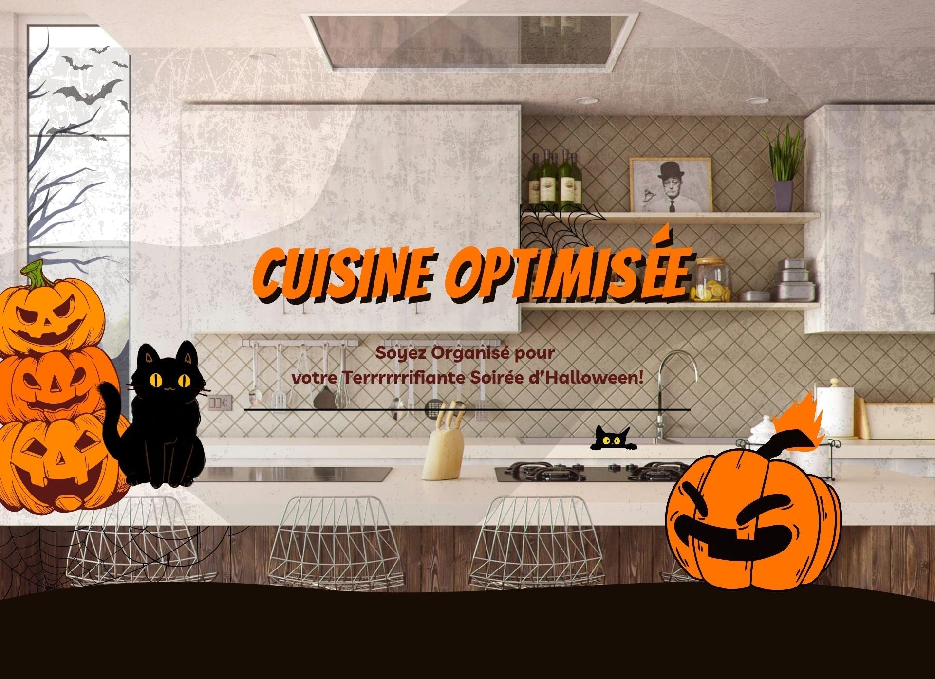 Cuisine Optimisée Visuel Halloween Téléphone simple