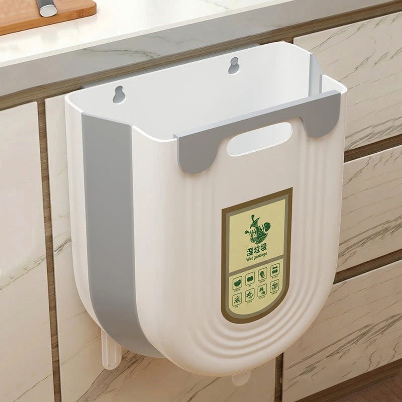 Cuisine Poubelle 10L pliables Compaxa - Gris