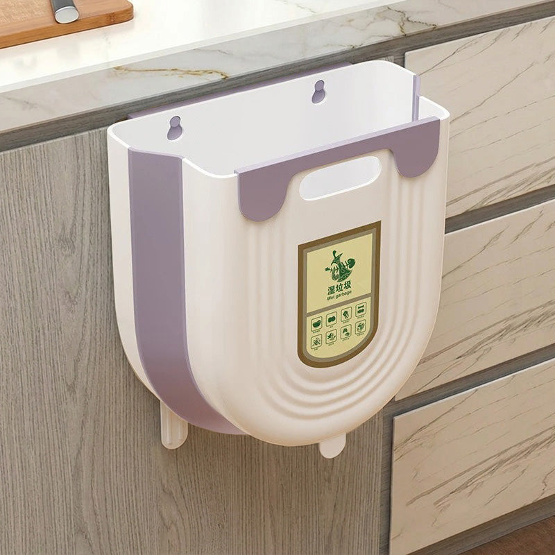 Cuisine Poubelle 6L pliables Compaxa - Rose