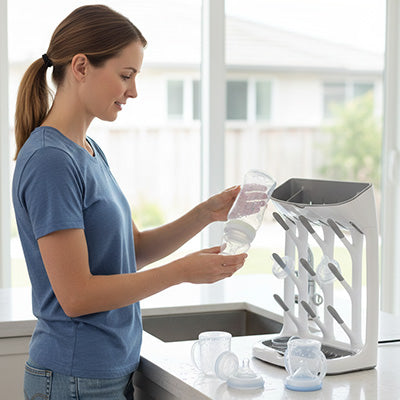 Egouttoir Biberon mère suspend les biberons