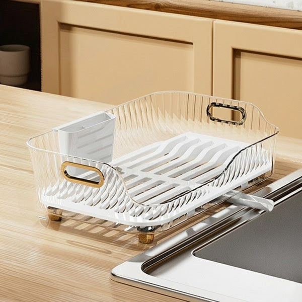 Égouttoir DesignDry transparent vide