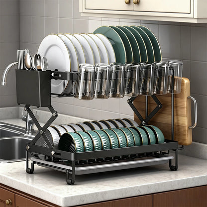 Égouttoir Silverail - sur le comptoir