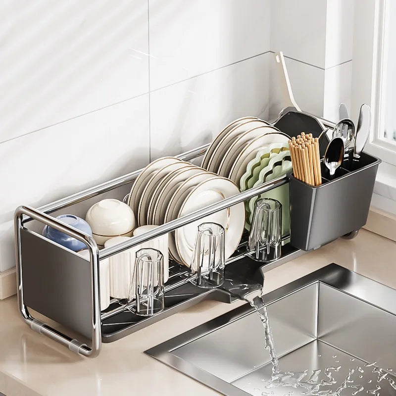 Egouttoir Vaisselle DryMinimal noir drainage