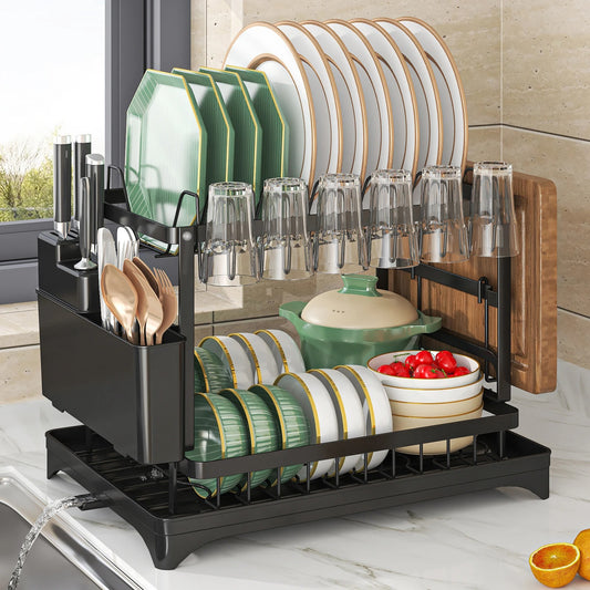 Egouttoir Vaisselle grand noir