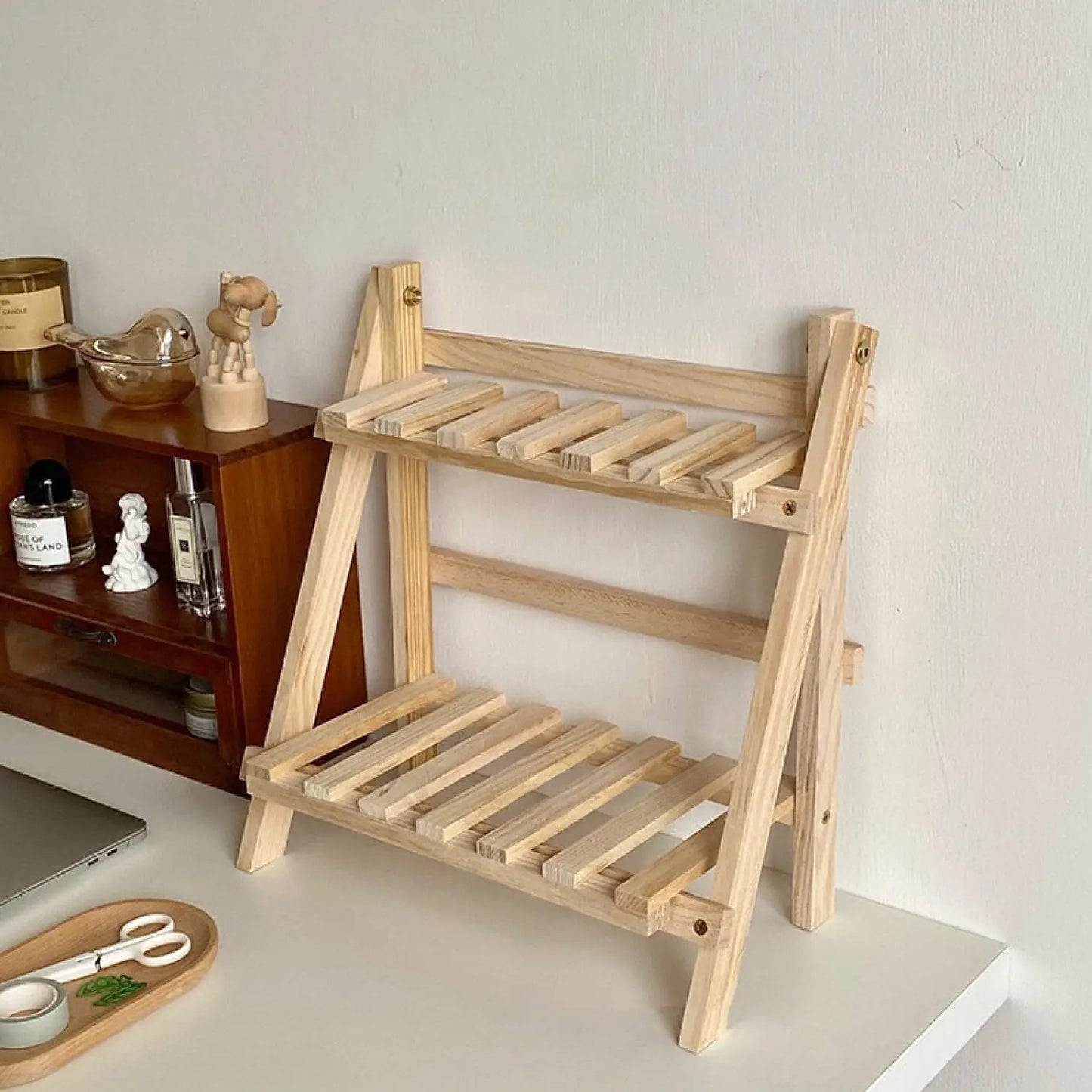 Etagere Bois Cuisine Bosyra - Vue de côté