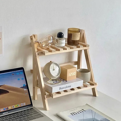 Etagere Bois Cuisine Bosyra - sur le bureau