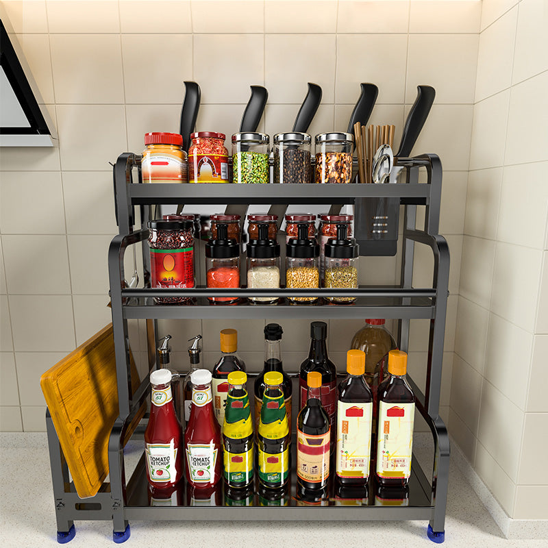 Etagere Cuisine grande remplie vue face