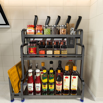 Etagere Cuisine grande remplie vue face