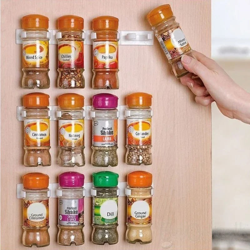 Etagere Epices sur la porte de placard