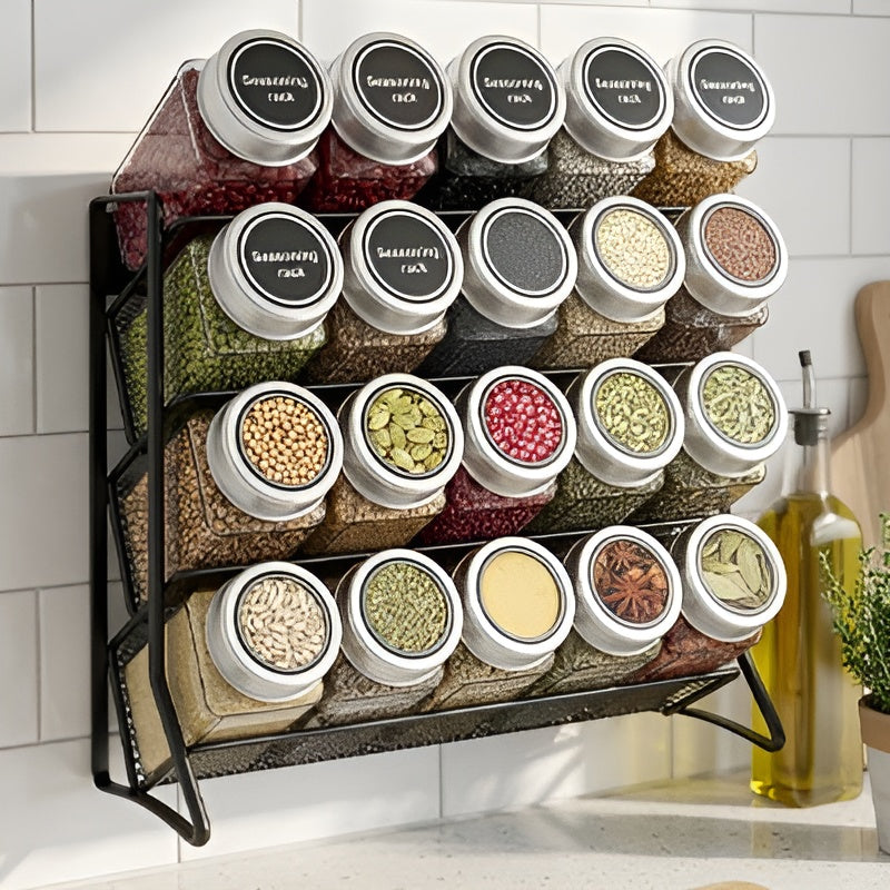 Etagere Epices visibilité des épices optimale