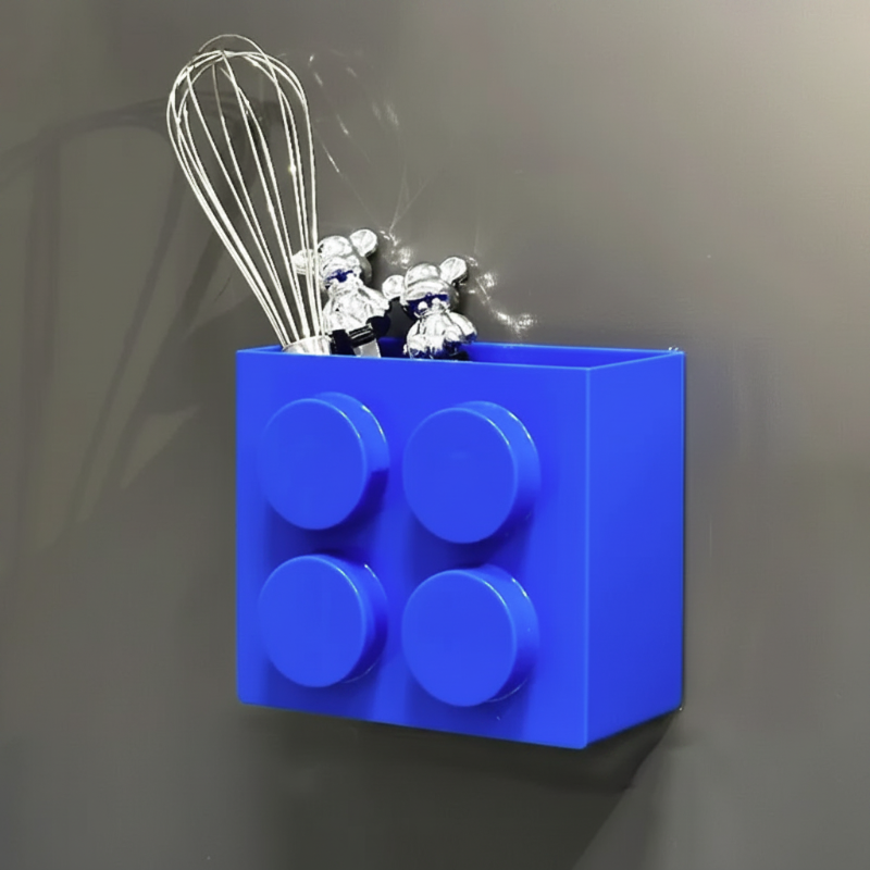 Etagere Magnetique Frigo bleu