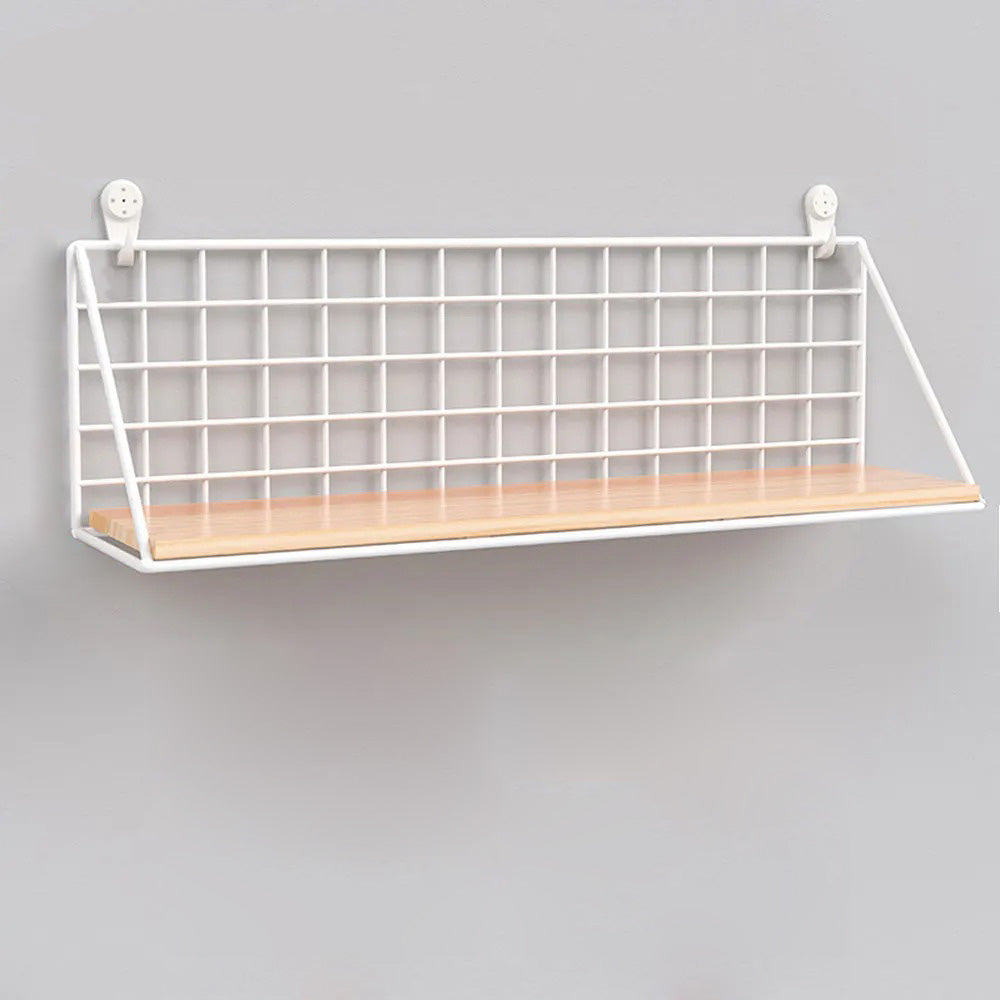Étagère Murale Bois ClairWood - Blanc Grand