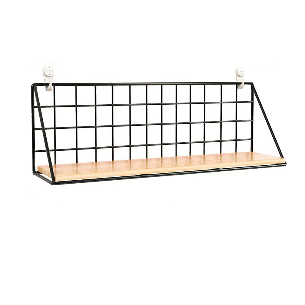 Étagère Murale Bois ClairWood - Noir Moyen