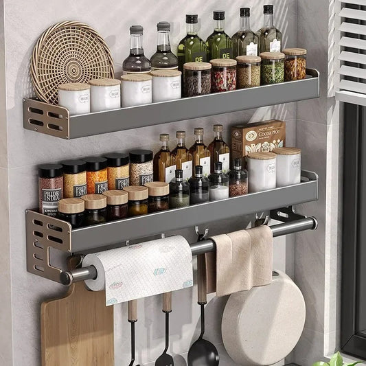 Etagere Murale Cuisine Roleniz - Avec simple étagère