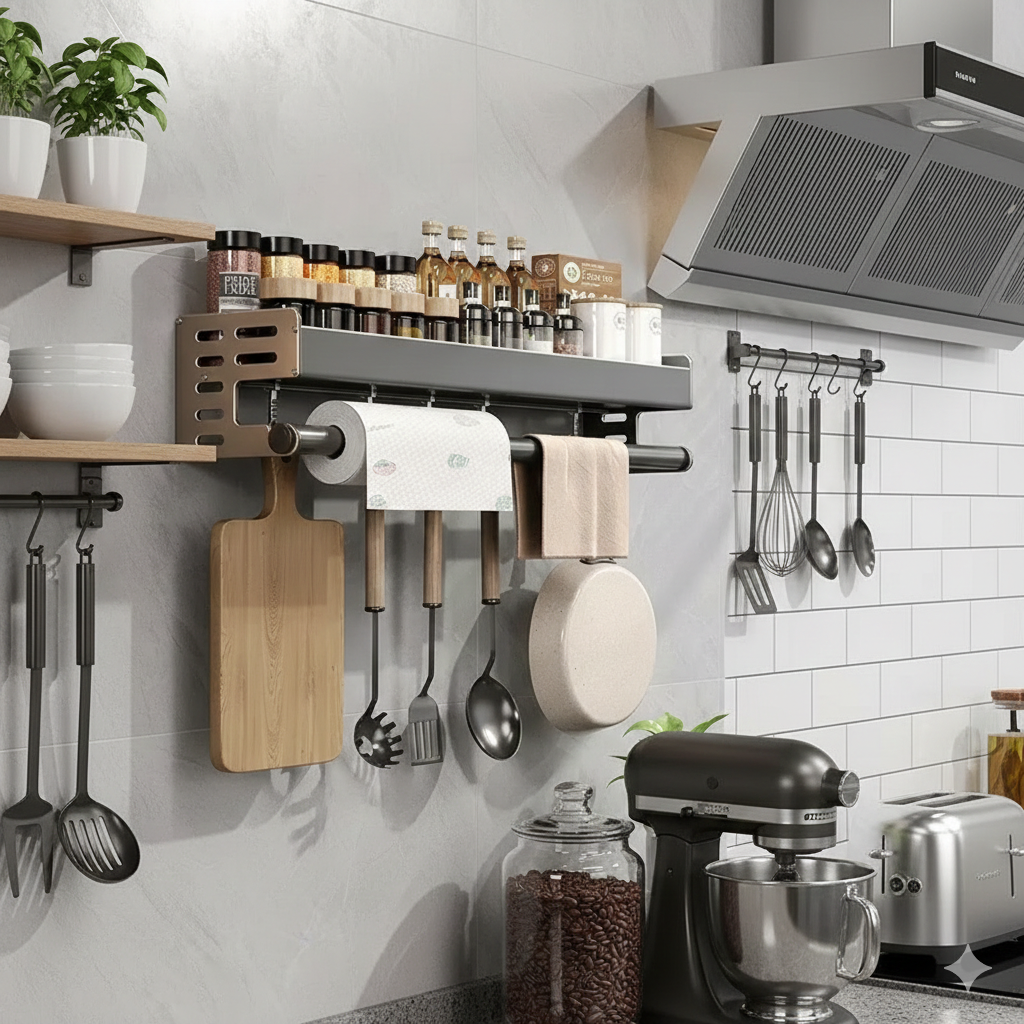 Etagere Murale Cuisine Roleniz - Cuisine