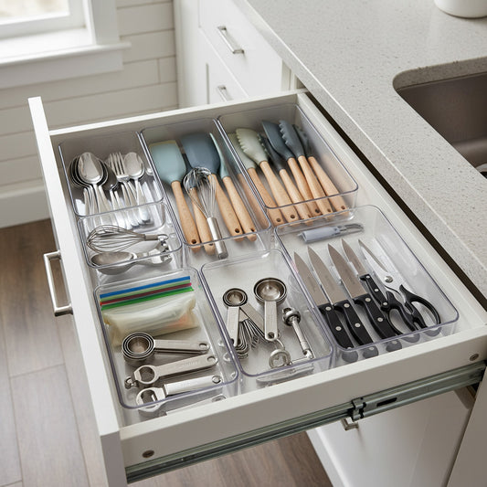 Organisateur de Tiroir - ustensiles cuisine couverts