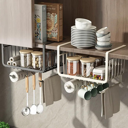 Panier suspendu Noir et Blanc
