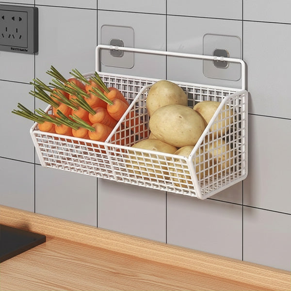 Paniers Muraux FruitsClear 2 Paniers - Blanc
