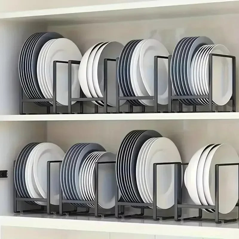 Porte Assiette placard rempli