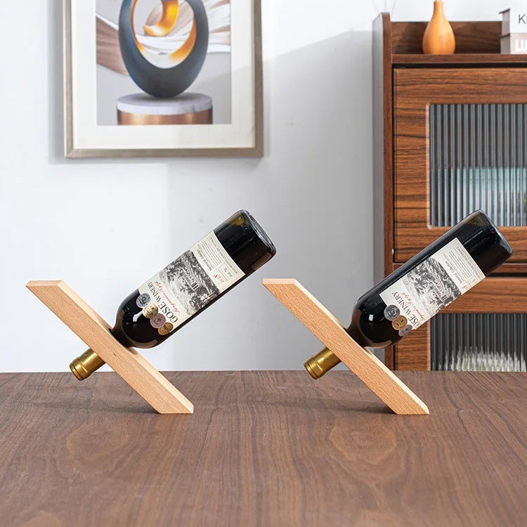 Porte bouteille vin double
