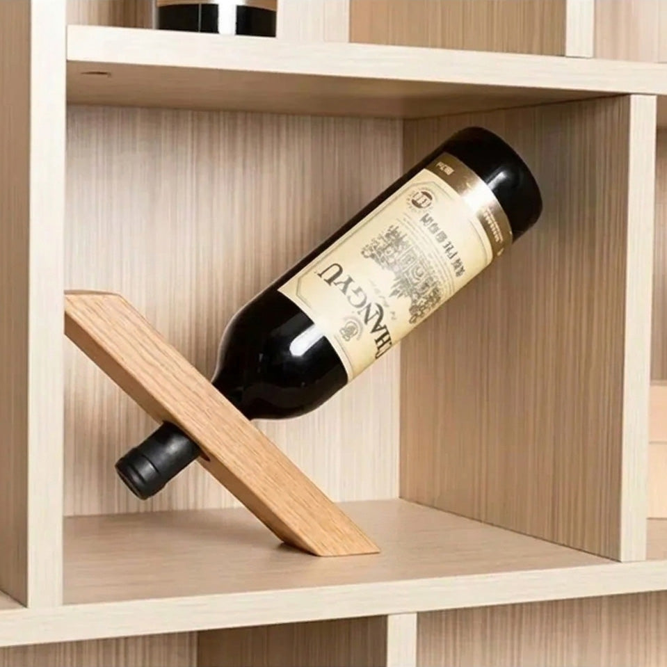 Porte bouteille vin sur étagère