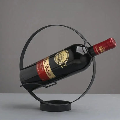 Porte bouteilles noir