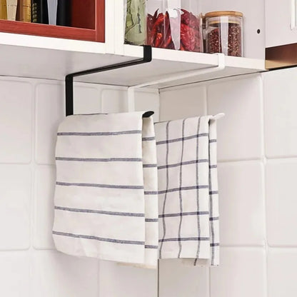 Porte sopalin noir et blanc avec torchon