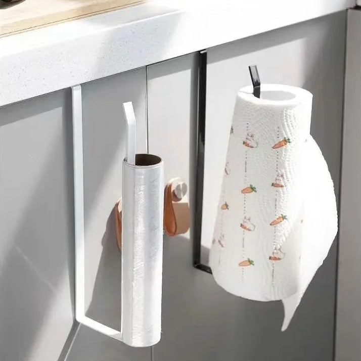 Porte sopalin avec rouleau cellophane et d'essuie-tout