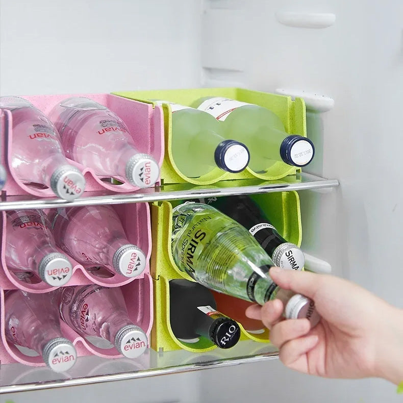 Porte bouteille dans le frigo accès frontale