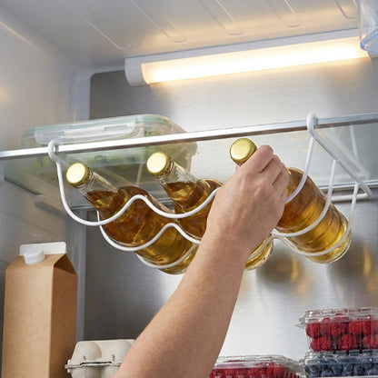 Porte bouteille frigo attrape une bouteille