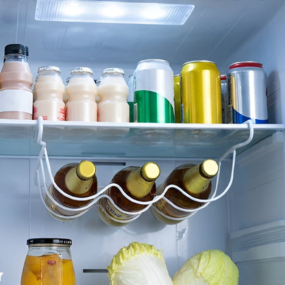 Porte bouteille frigo avec bière dans le frigo