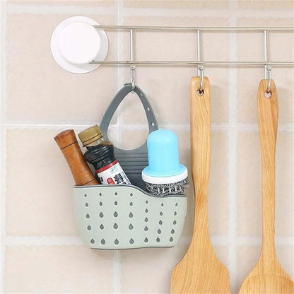 Porte éponge comme panier à condiments