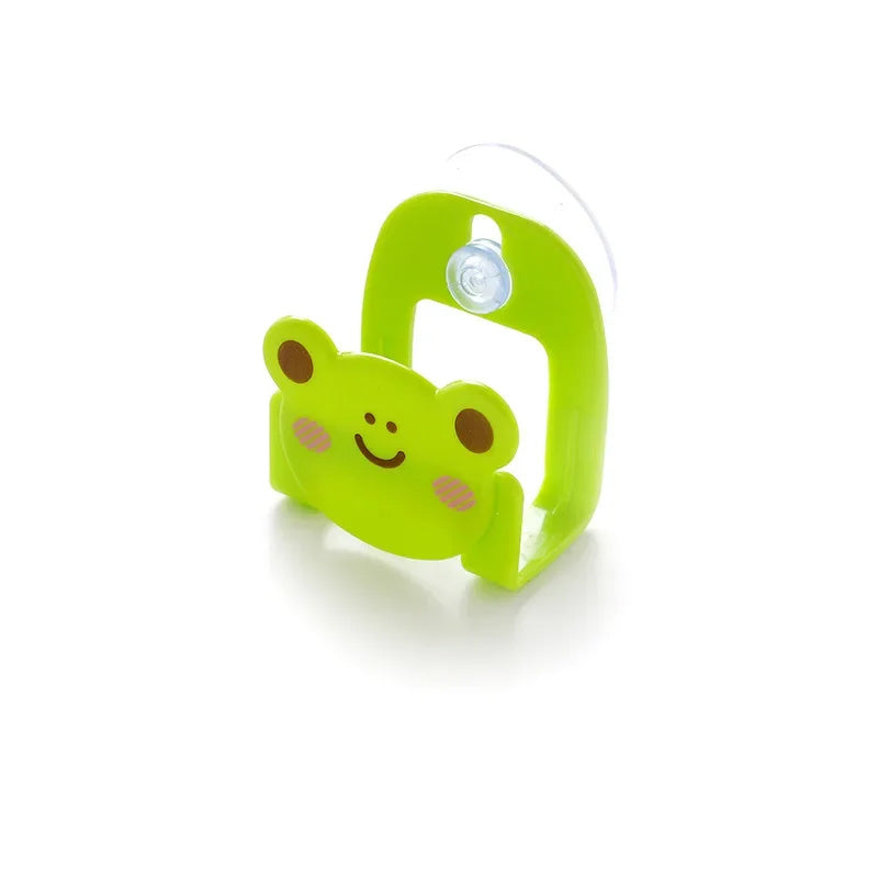 Porte éponge pour évier Cuspongy - Grenouille sur fond blanc