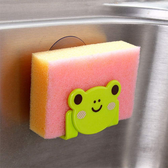 Porte éponge pour évier Cuspongy - Grenouille