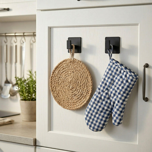 Porte Torchon Cuisine sur porte de placard