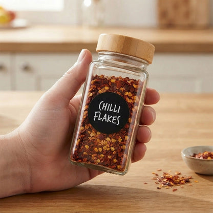 Pot a epice avec un pot dans la main
