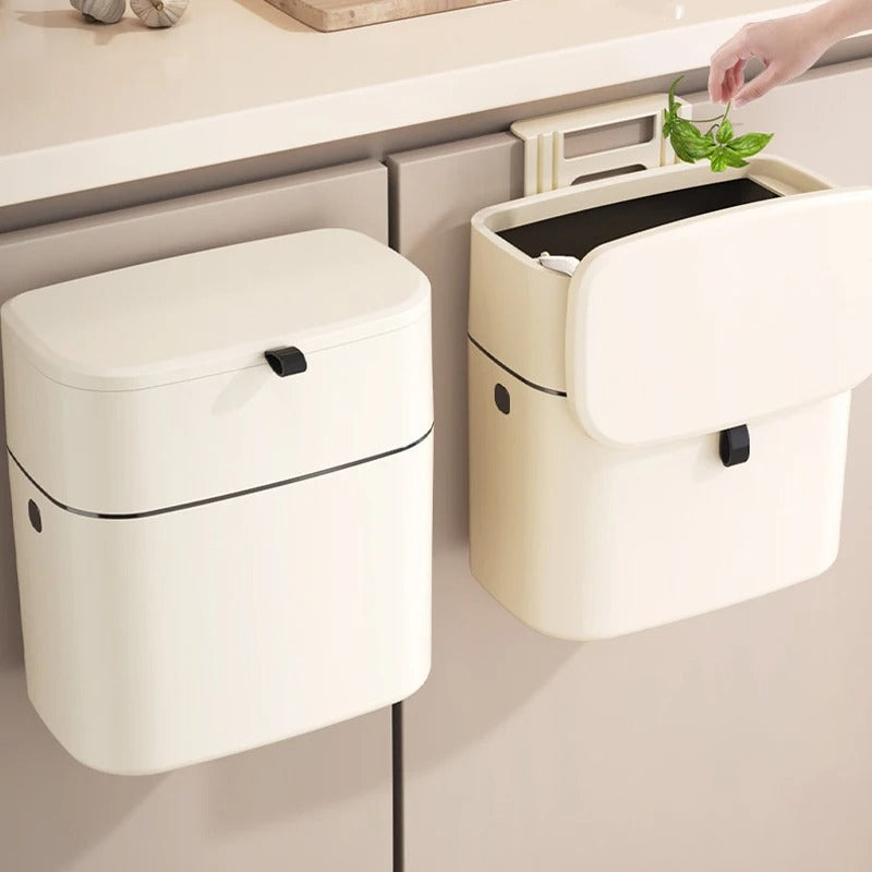 Poubelle Cuisine 9L Neobine - 2 poubelles