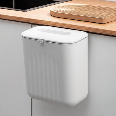 Poubelle de Cuisine 11L Blanc
