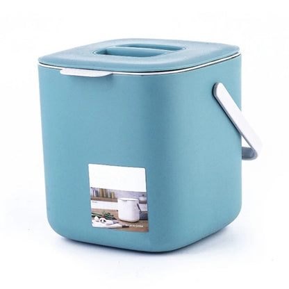 Poubelle à Compost 4L Ecoovy - Bleu Clair