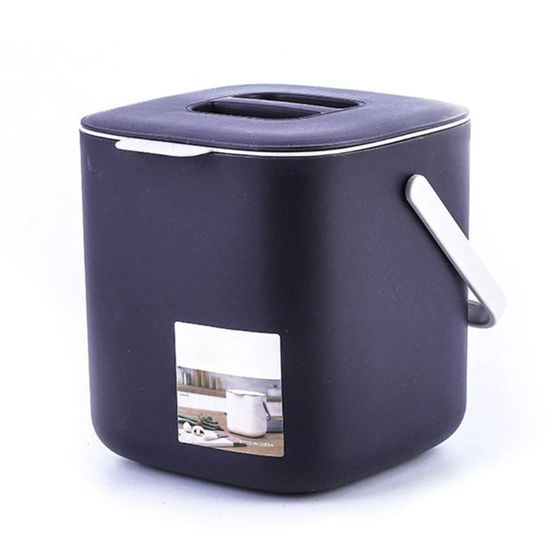 Poubelle à Compost 4L Ecoovy - Violet Foncé
