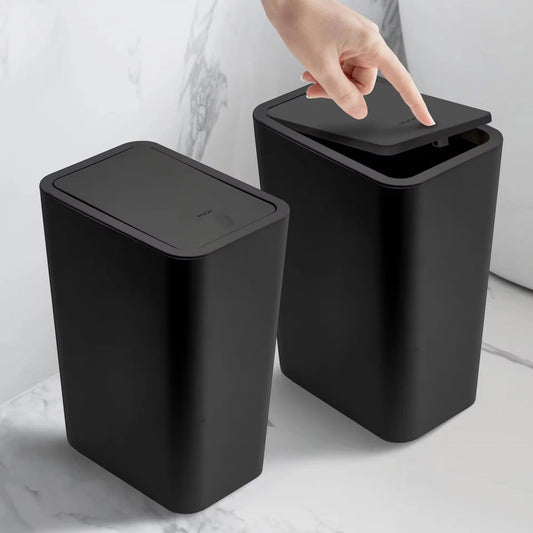 Poubelle Cuisine Bineouva - 2 poubelles noires