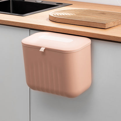 Poubelle de cuisine 7L Rose