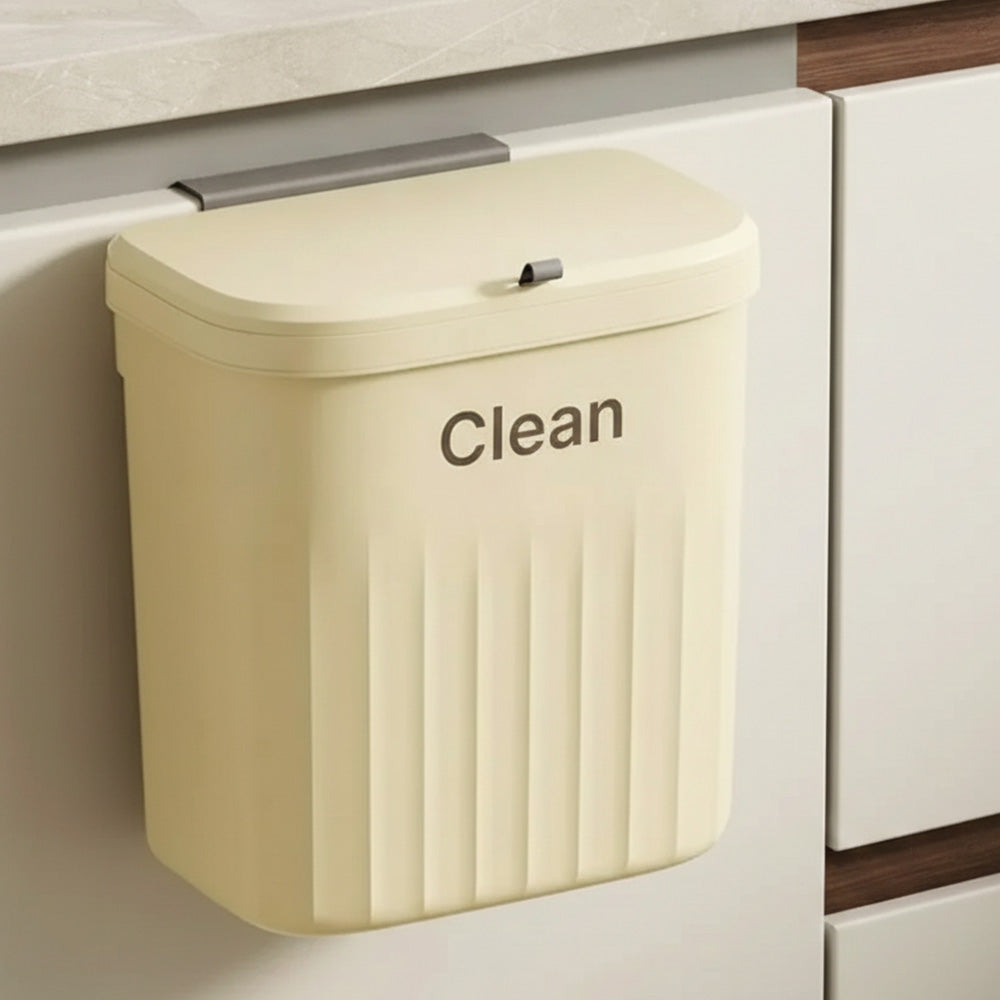 Poubelle sous evier 12L Synkoe - Beige
